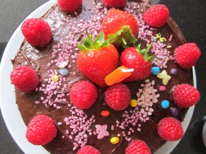 Fødselsdagskagen til dagens arrangement