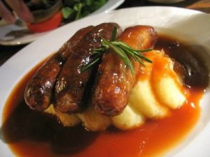 Bangers and mash