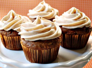 Carrot cupcakes