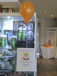 Velkomst i David Lloyds reception