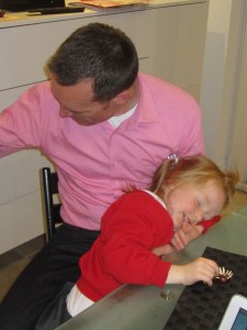 Cille snor Far om sin lillefinger