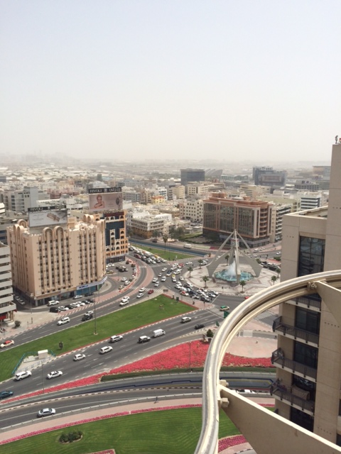 Udsigten fra penthouse pool