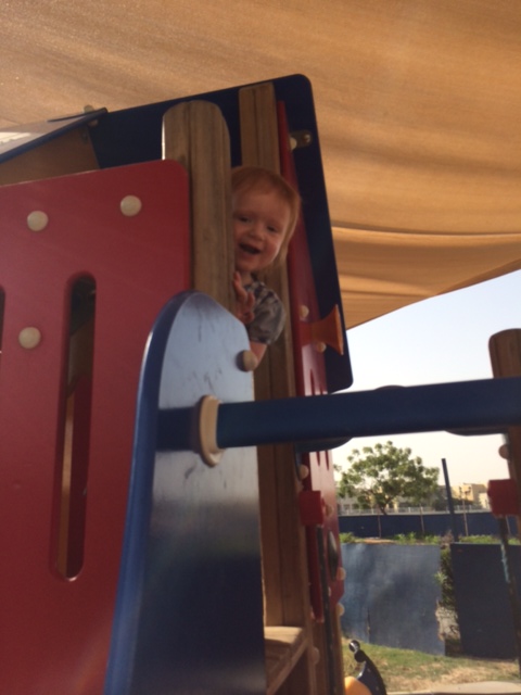 Legeplads for enden af vores villavej