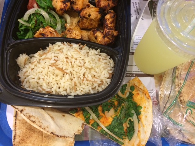 Altid en årsag til at trøstespise libanesisk fastfood. Her: Shish Taouk