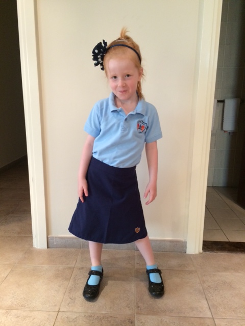 Skolepigen, der ikke vil fotograferes