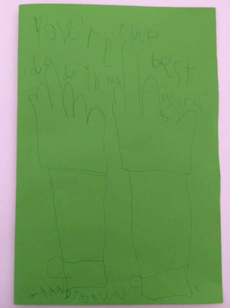 You are the best dad in the World. Hands down.