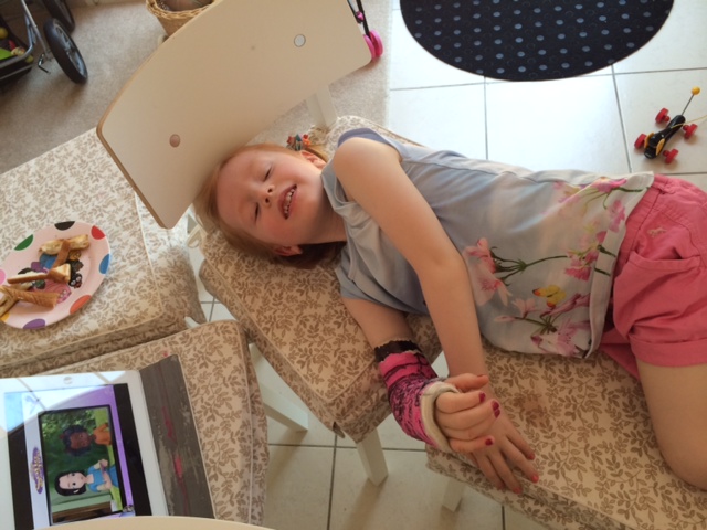 Eftermiddags-slængeri - endelig ferie!