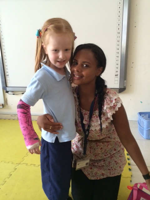 Farvel til Miss Samuels - hende vil Cille savne!