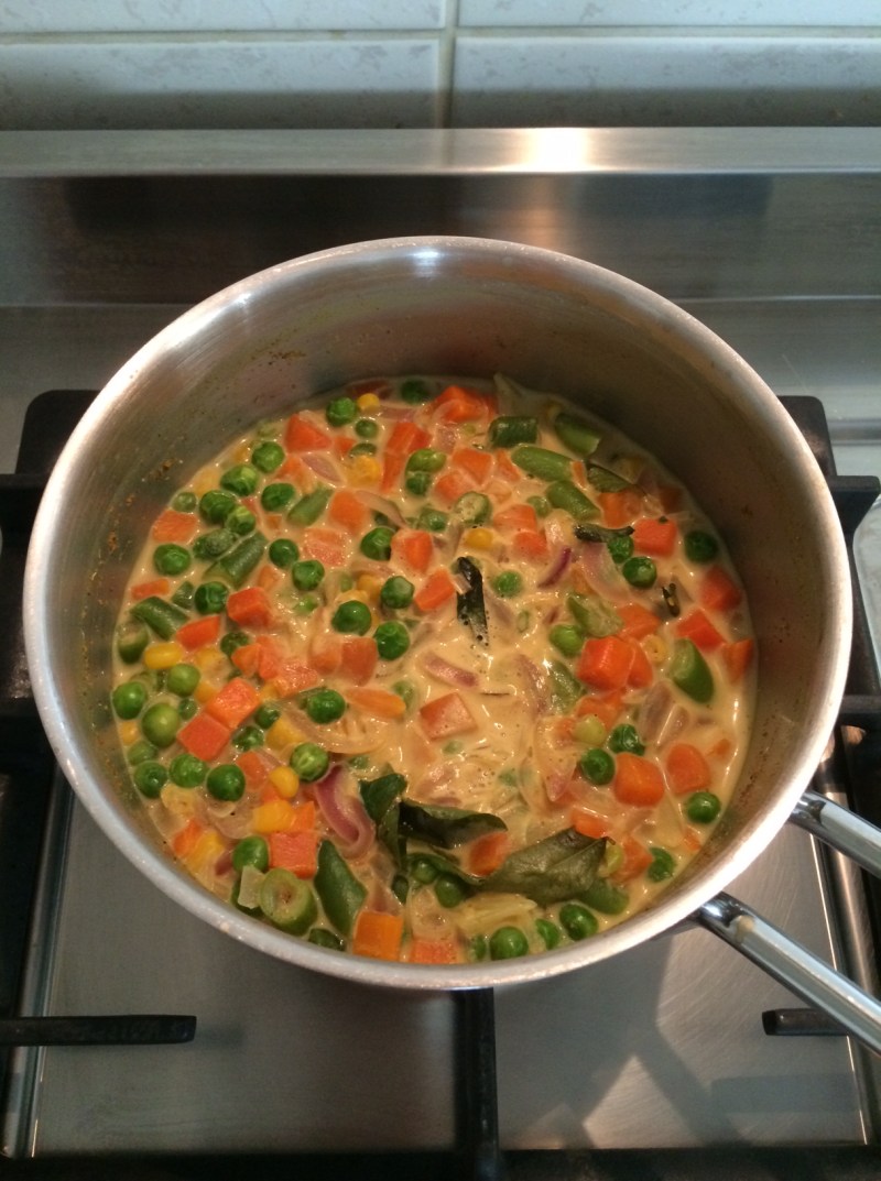 Sødlig grøntsagscurry