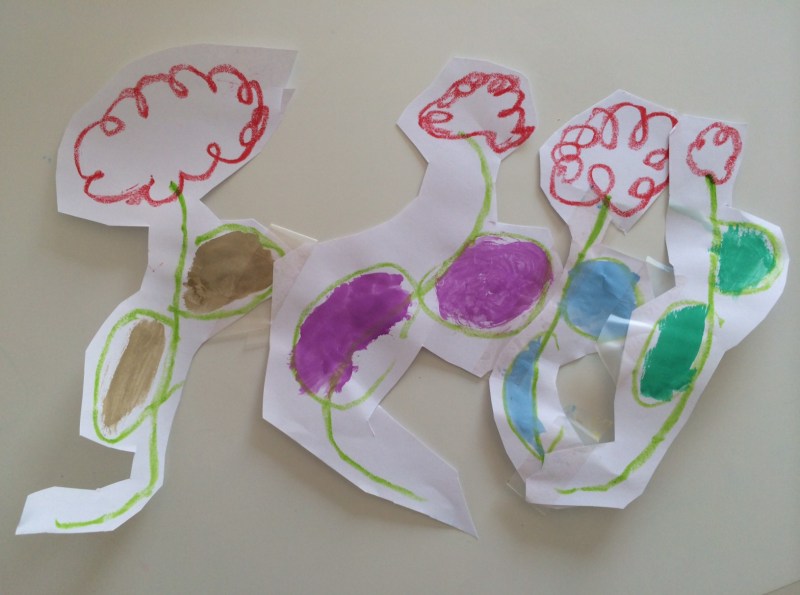 En buket blomster, der live'r forever, som Cille forklarer mig