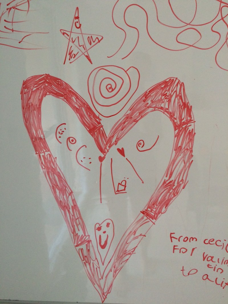 From Cecilie for Valentine's to Alex